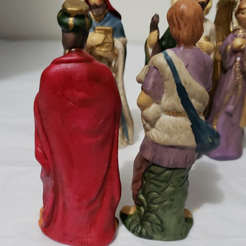 Vintage‎ Holiday Nativity Collection Figurine (8) - Picture 3 of 13